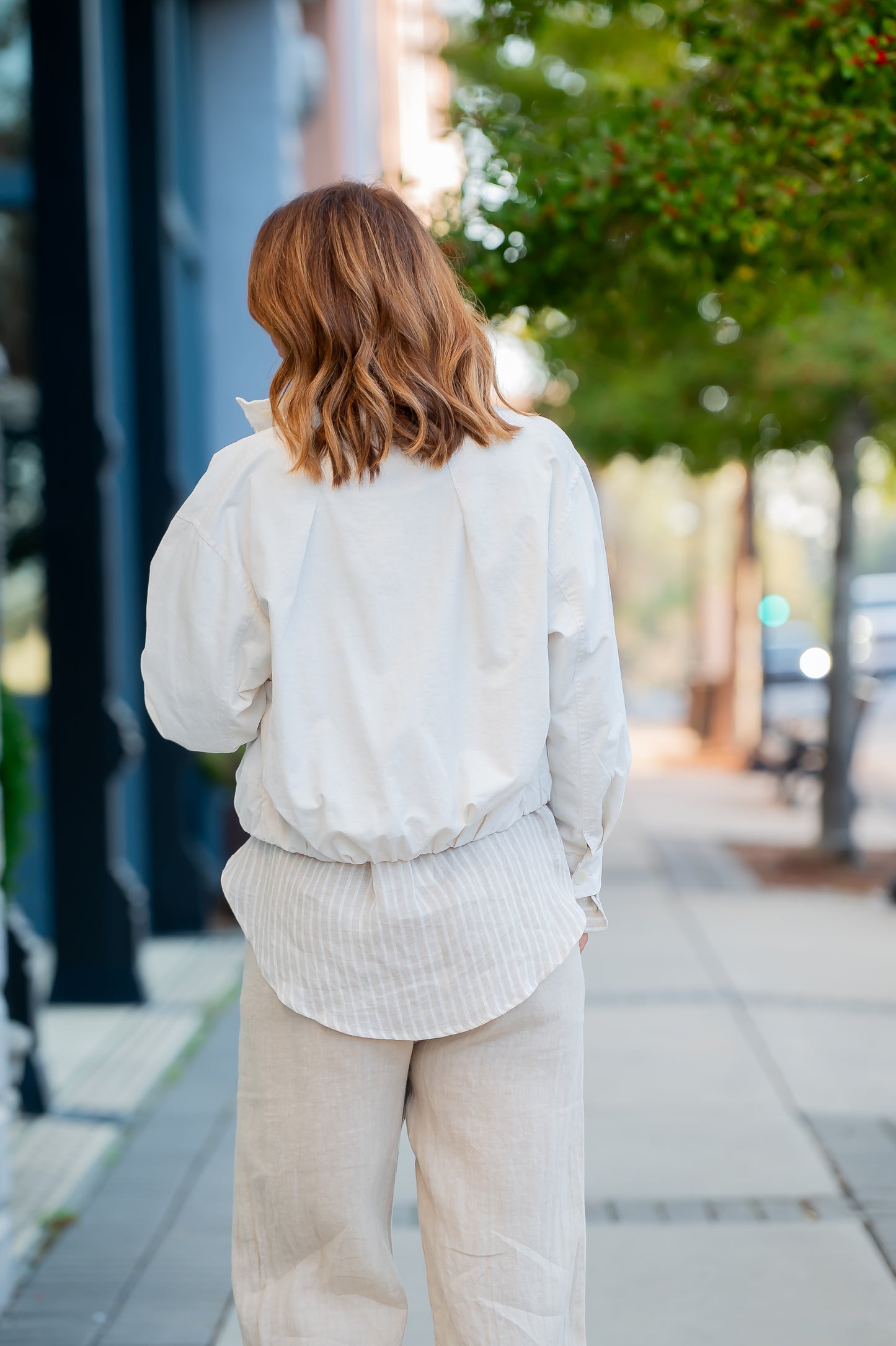 Odessa Sculpted Collar Bomber Jacket