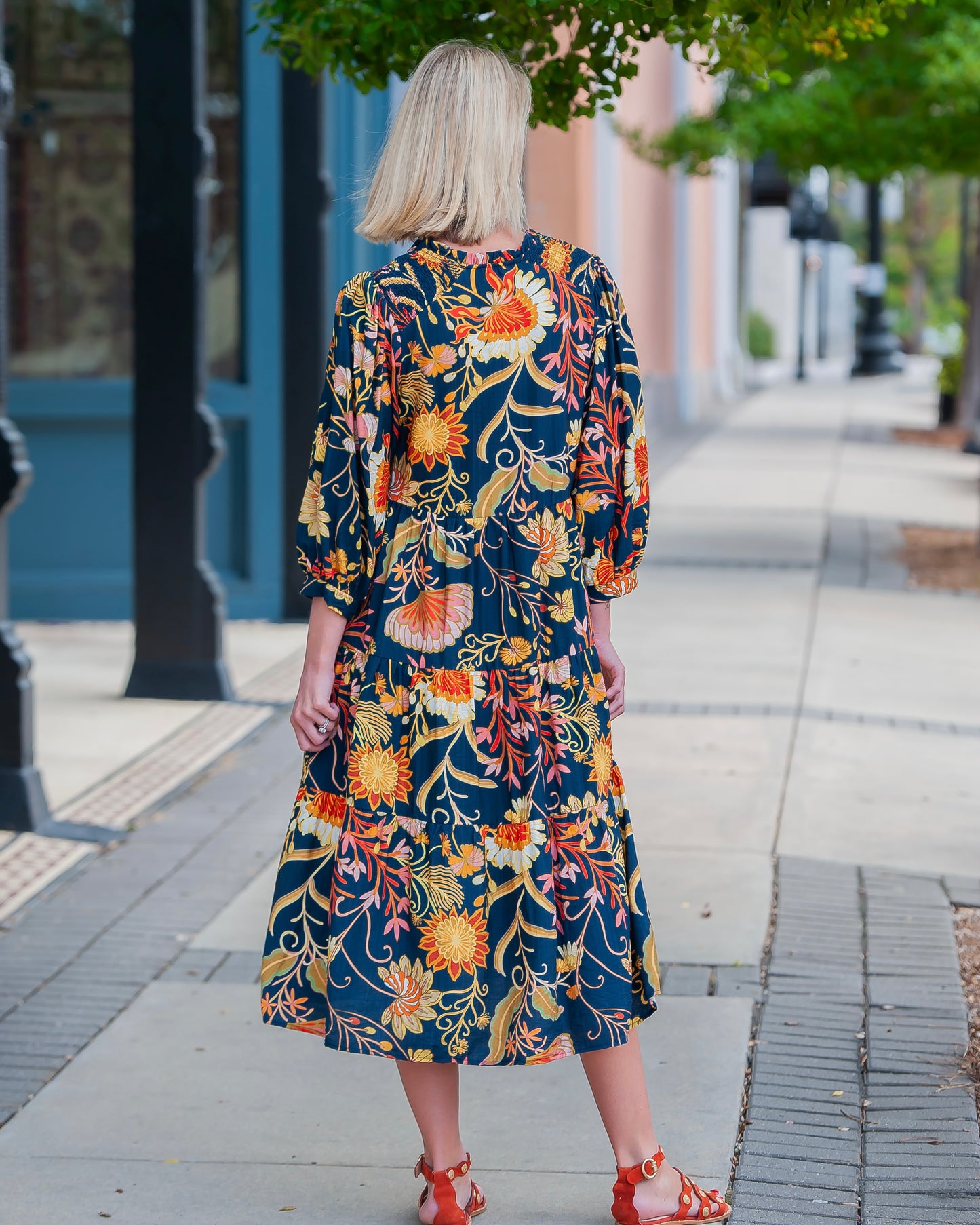Janey Floral Dress