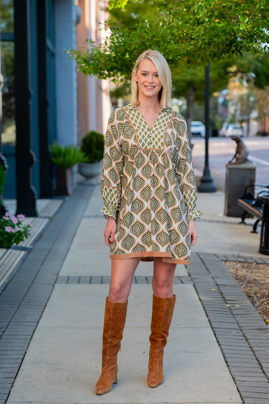 Grand Forks Printed Dress