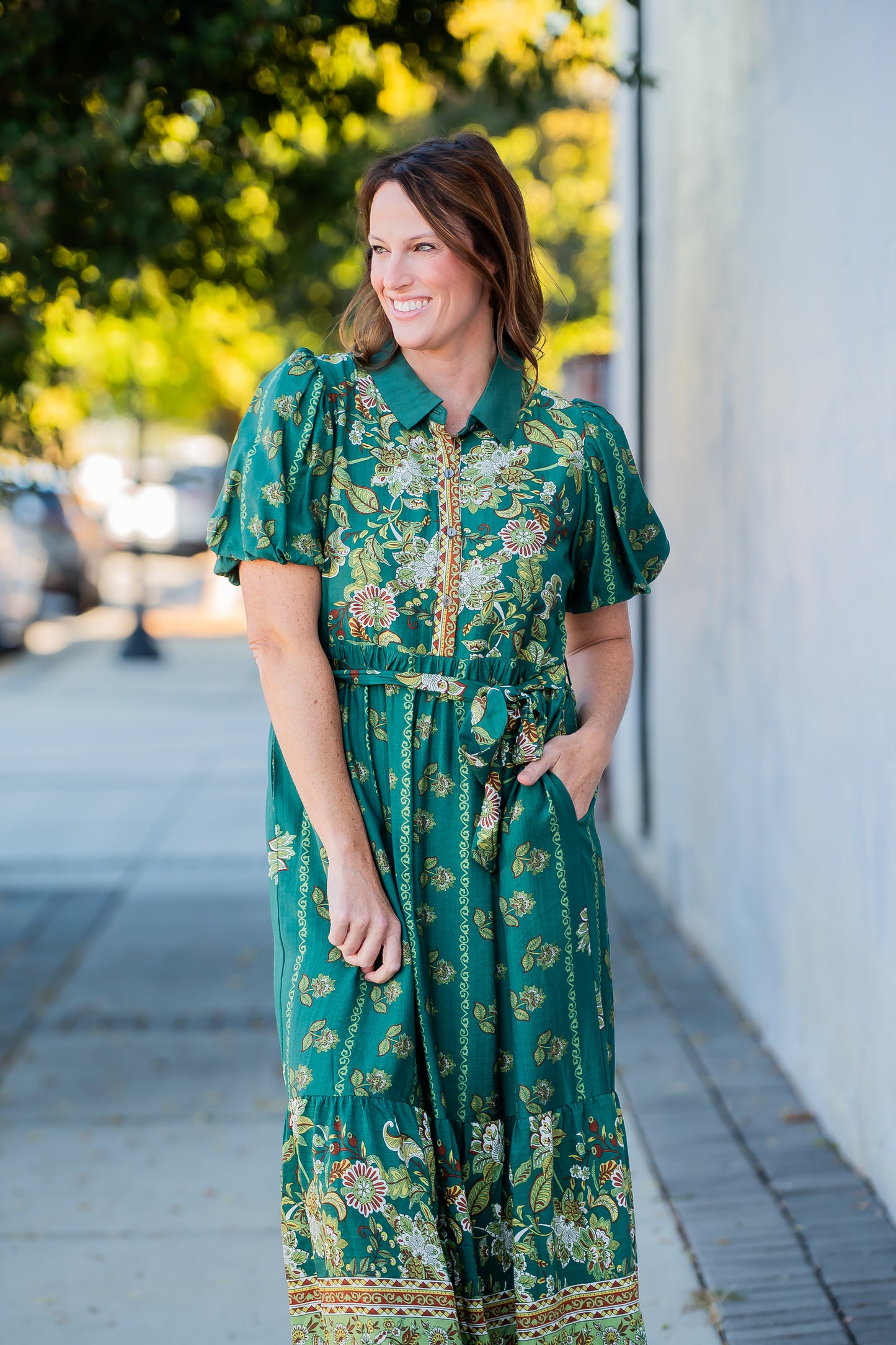 Franklin Floral Print Dress