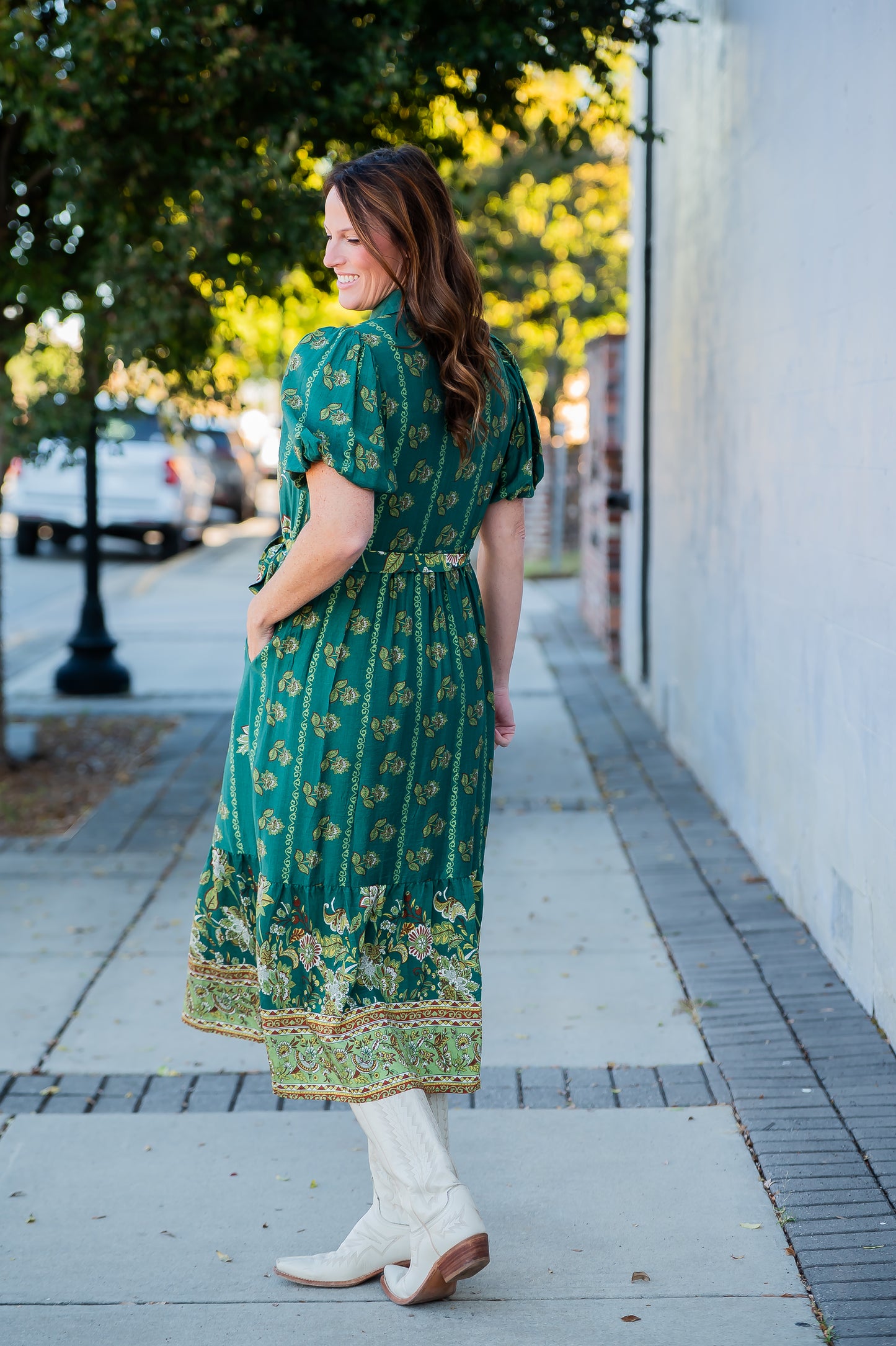 Franklin Floral Print Dress