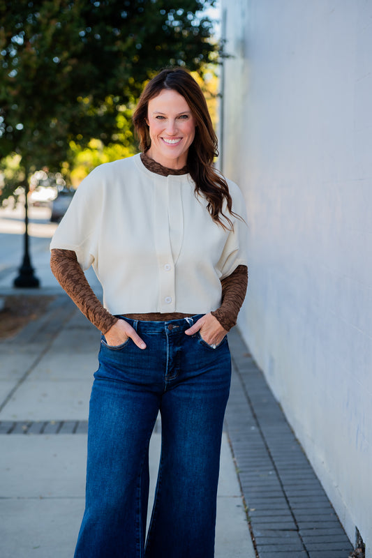 Bowen 2 Button Cardigan