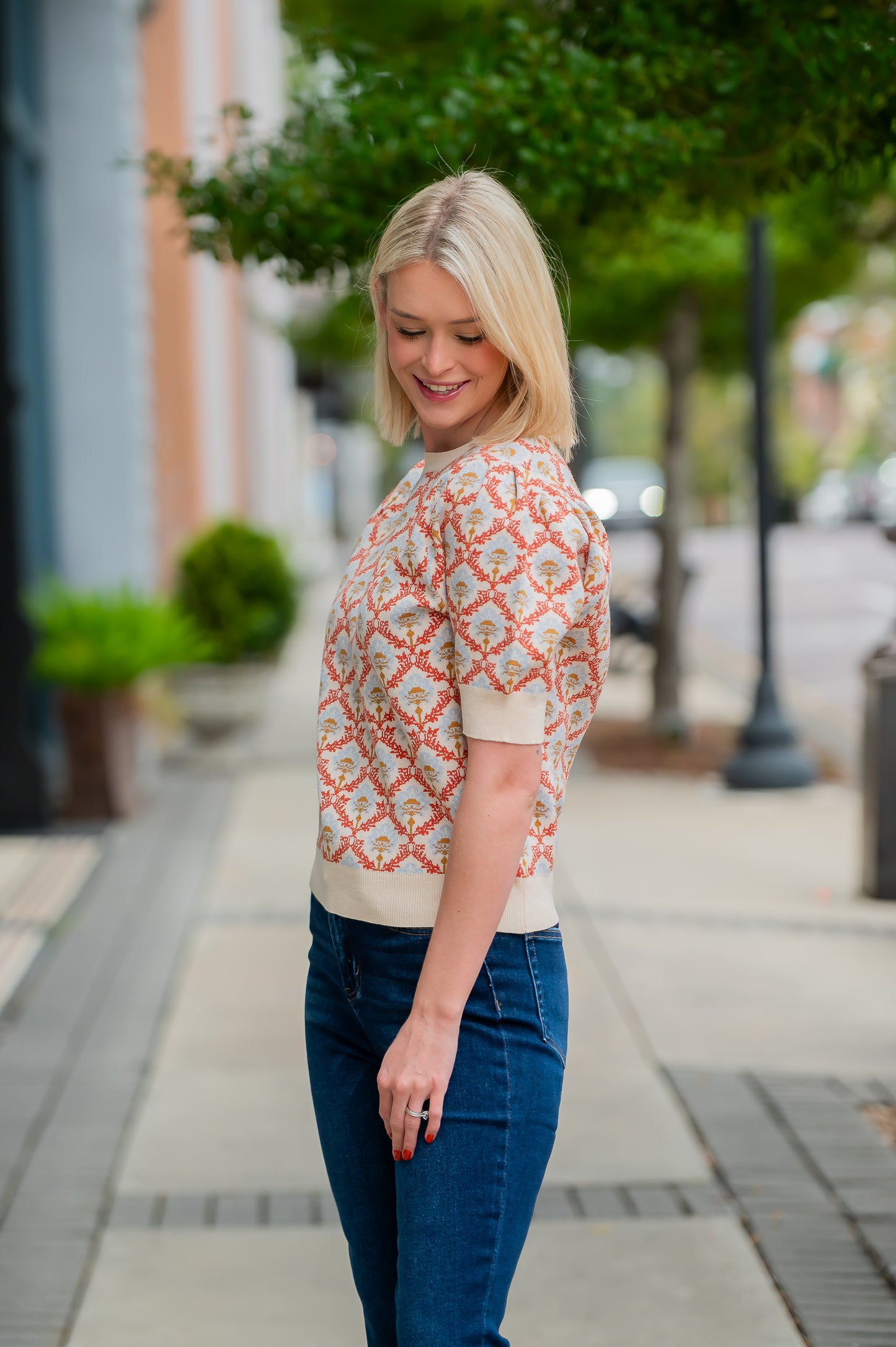 Seattle Floral Sweater