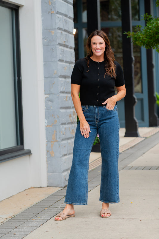 Just Black Full Length Retro Straight