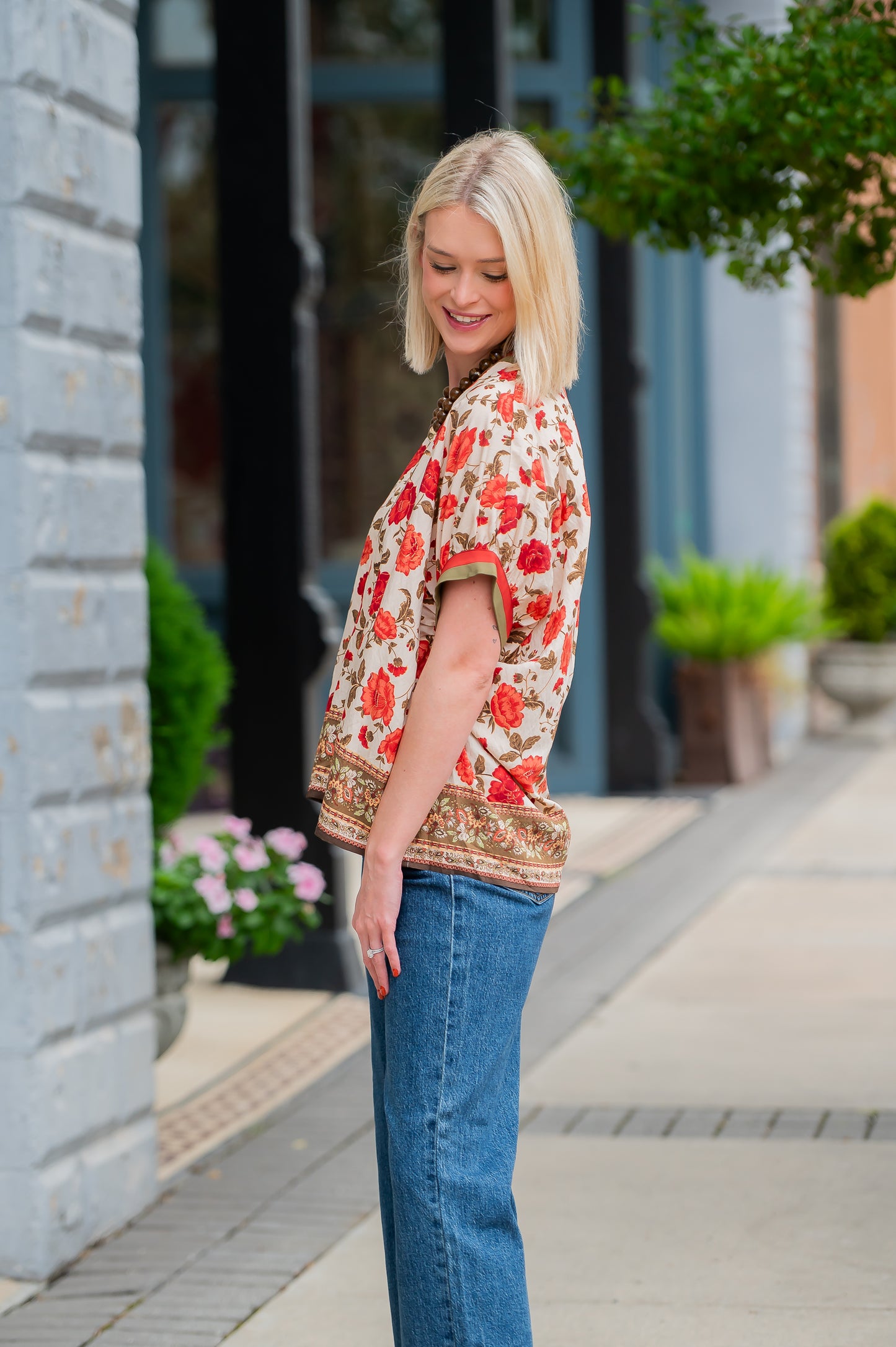 Williams Floral Top