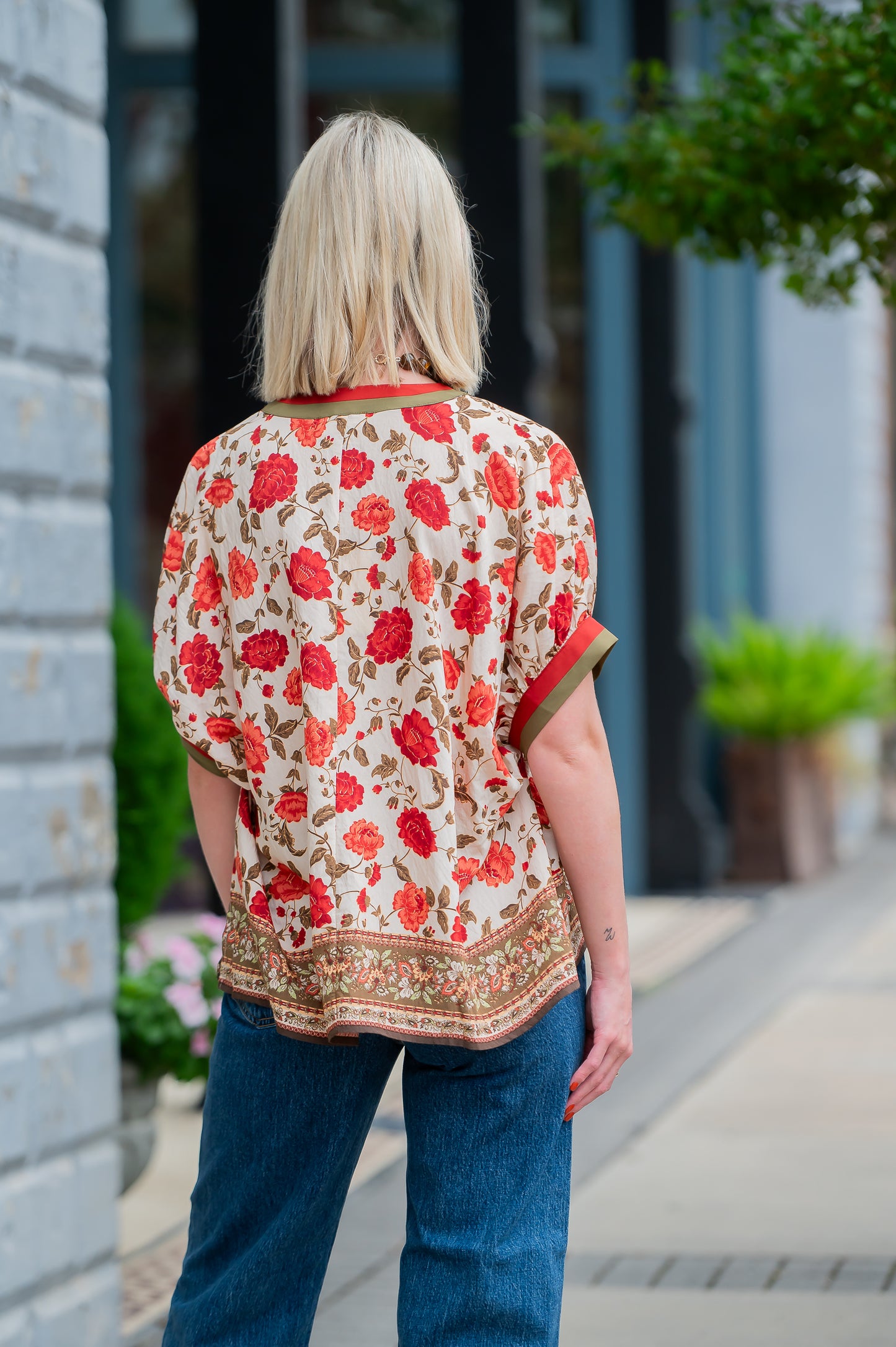 Williams Floral Top