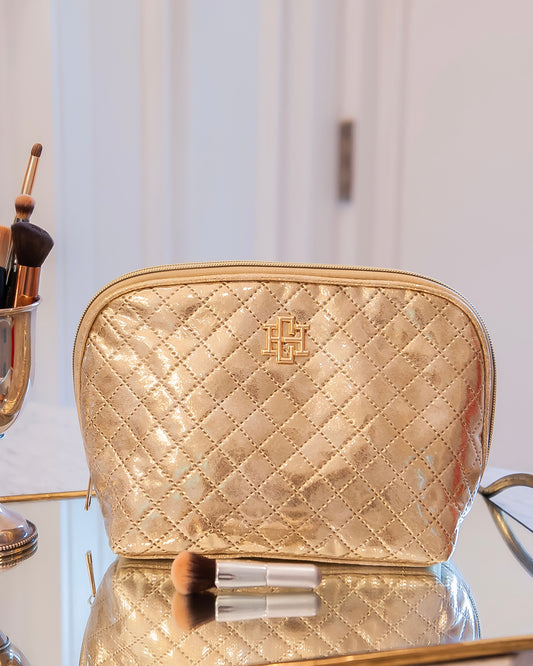 Capri Large Pouch Champagne Pop