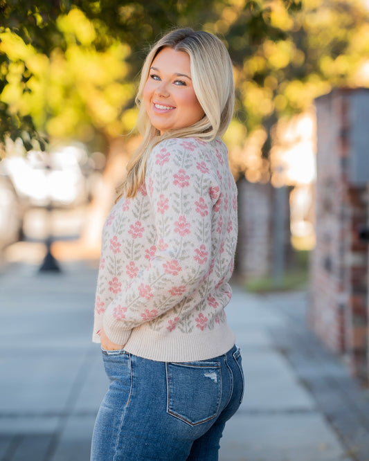 Windemere Floral Sweater