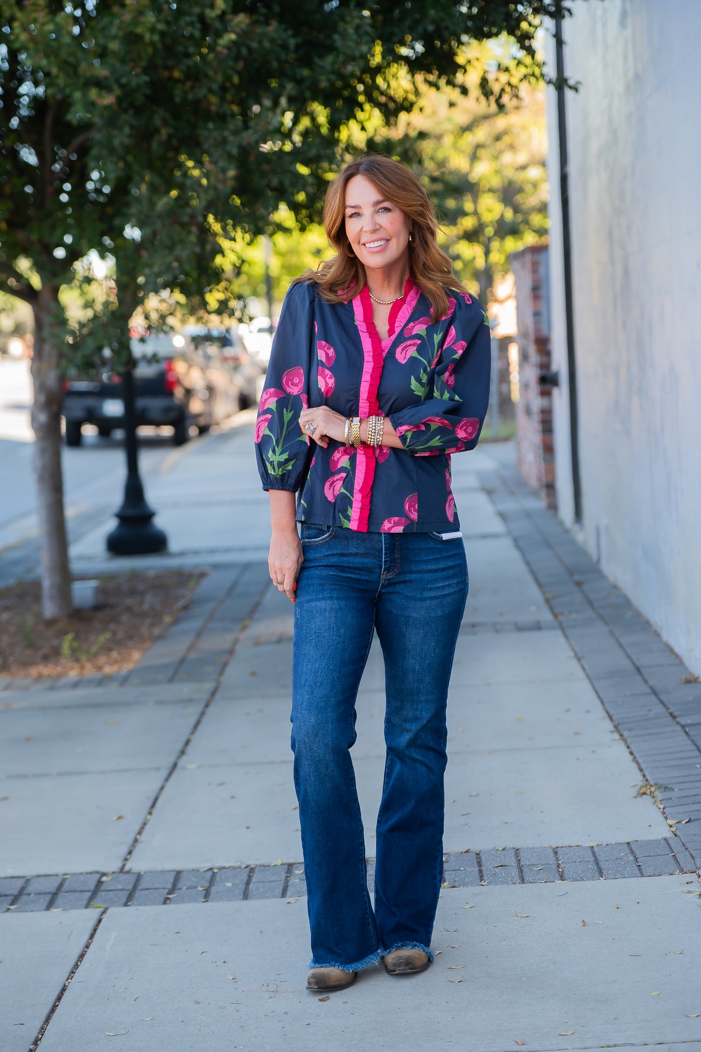Stanley Floral Print Top