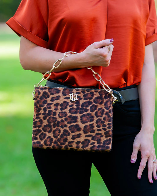 Ariana Crossbody - Spotted Saddle