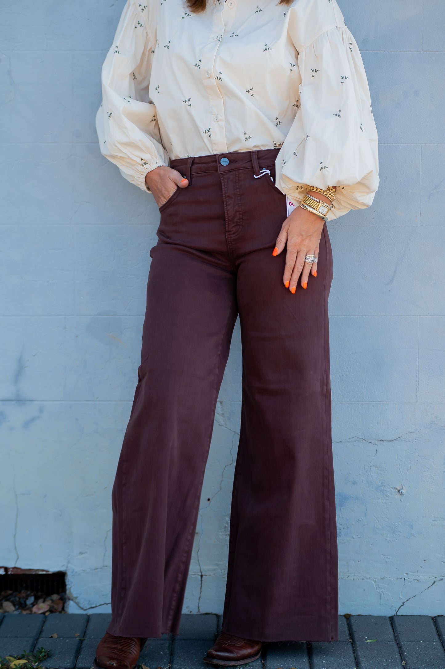 Shawnee High Rise Palazzo Jeans