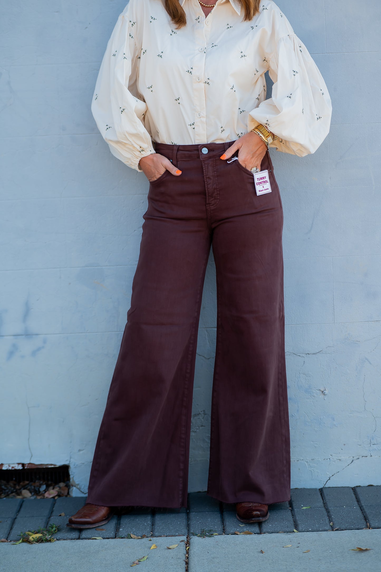 Shawnee High Rise Palazzo Jeans