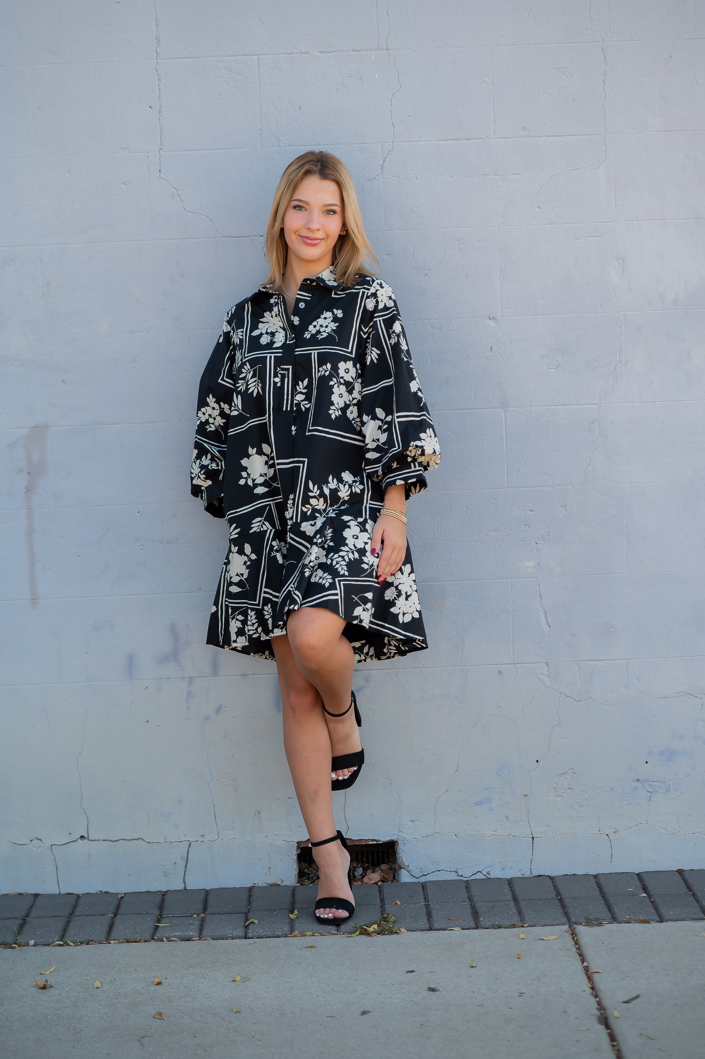 Suzette Floral Print Dress