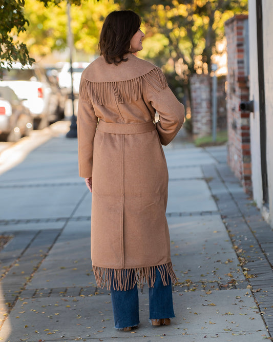 Bolton Fringe Coat