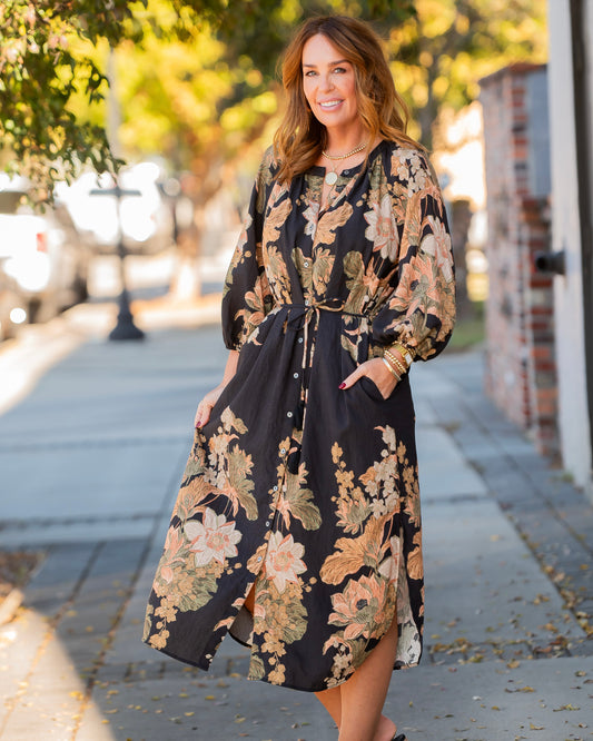 Garrison Floral Print Dress