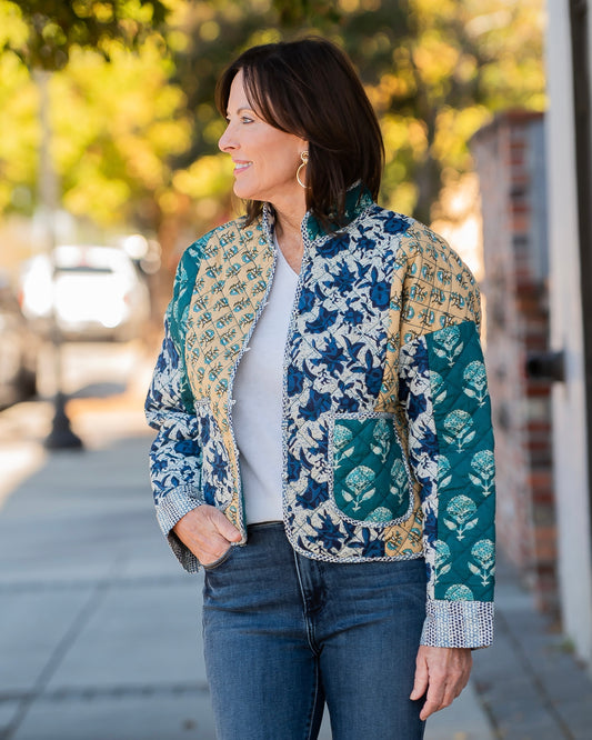Bennett Patchwork Quilted Jacket