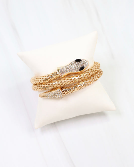 New Platz Snake Bracelet Gold