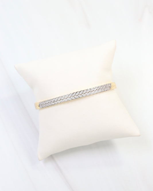 Fitchburg CZ Pave Bracelet Gold