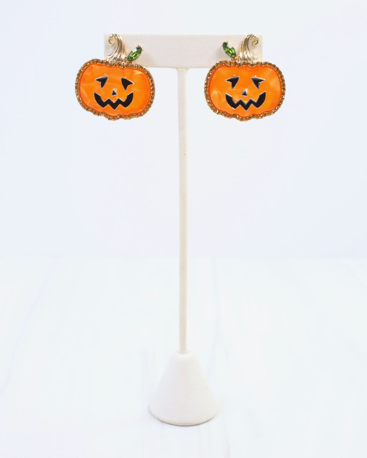 Jillie Jack O Lantern Earring Orange
