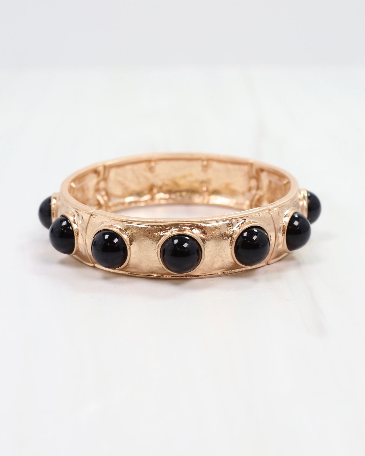 Reagan Stretch Bracelet Black