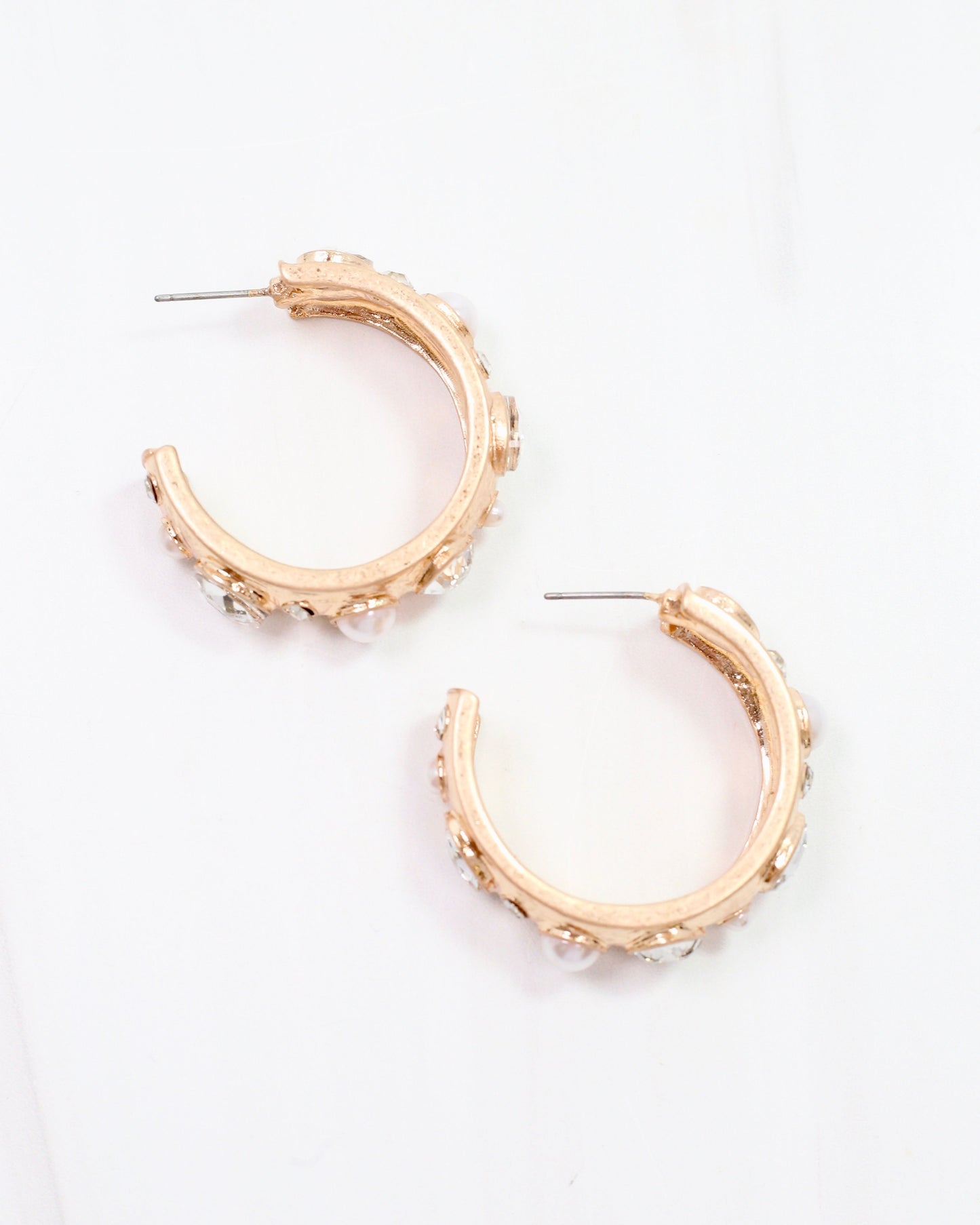 Julietta Hoop Earring Pearl