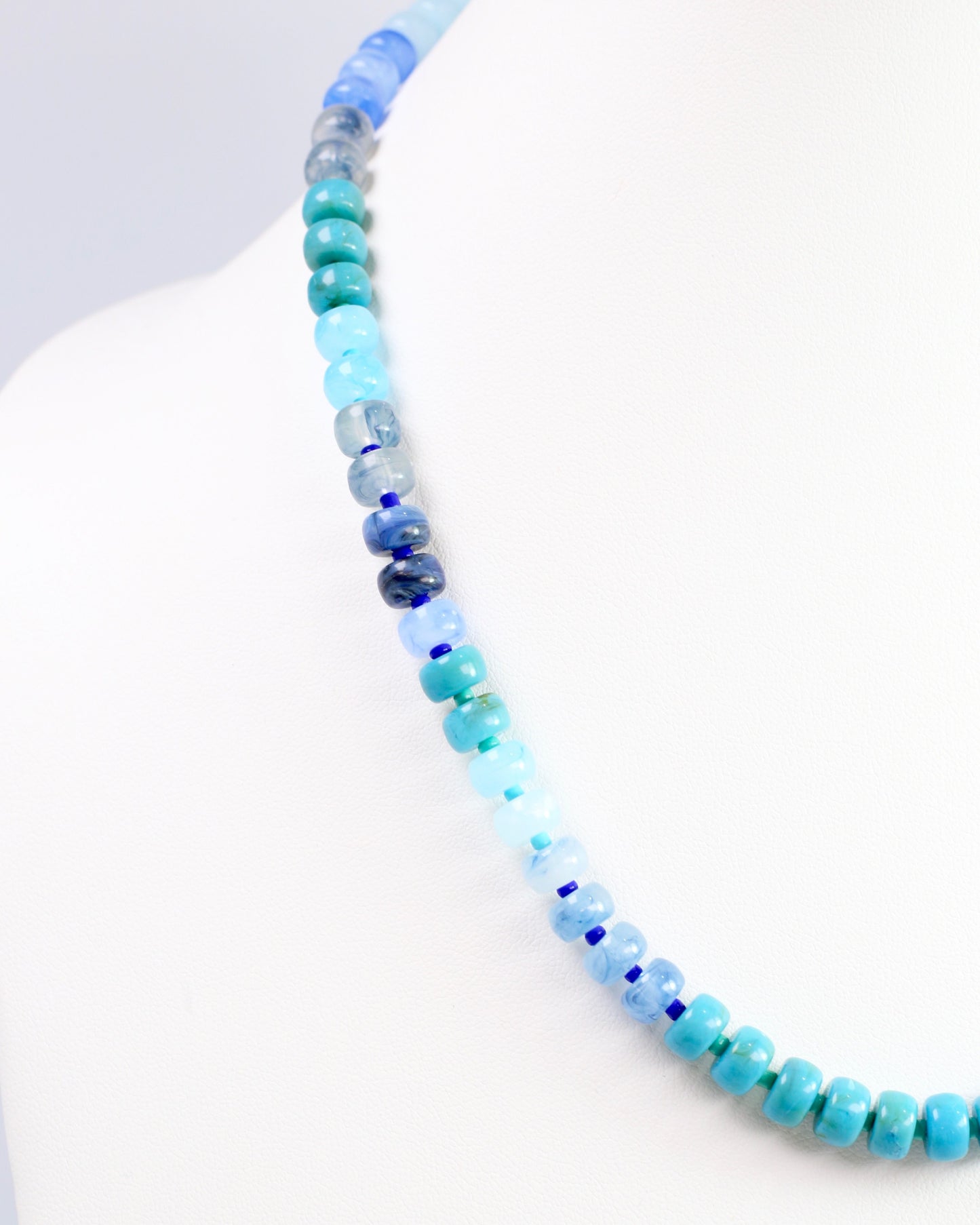 Cape San Blas Beaded Necklace Turquoise
