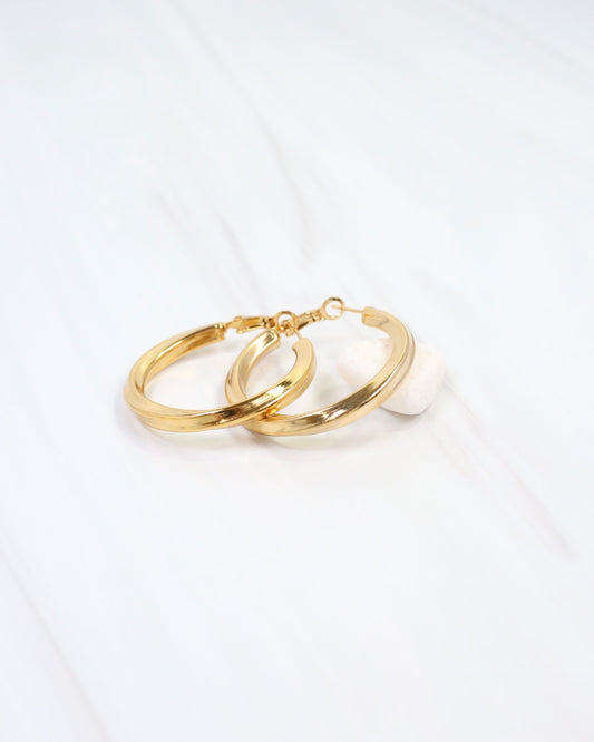 Harwich Hoop Earring Gold