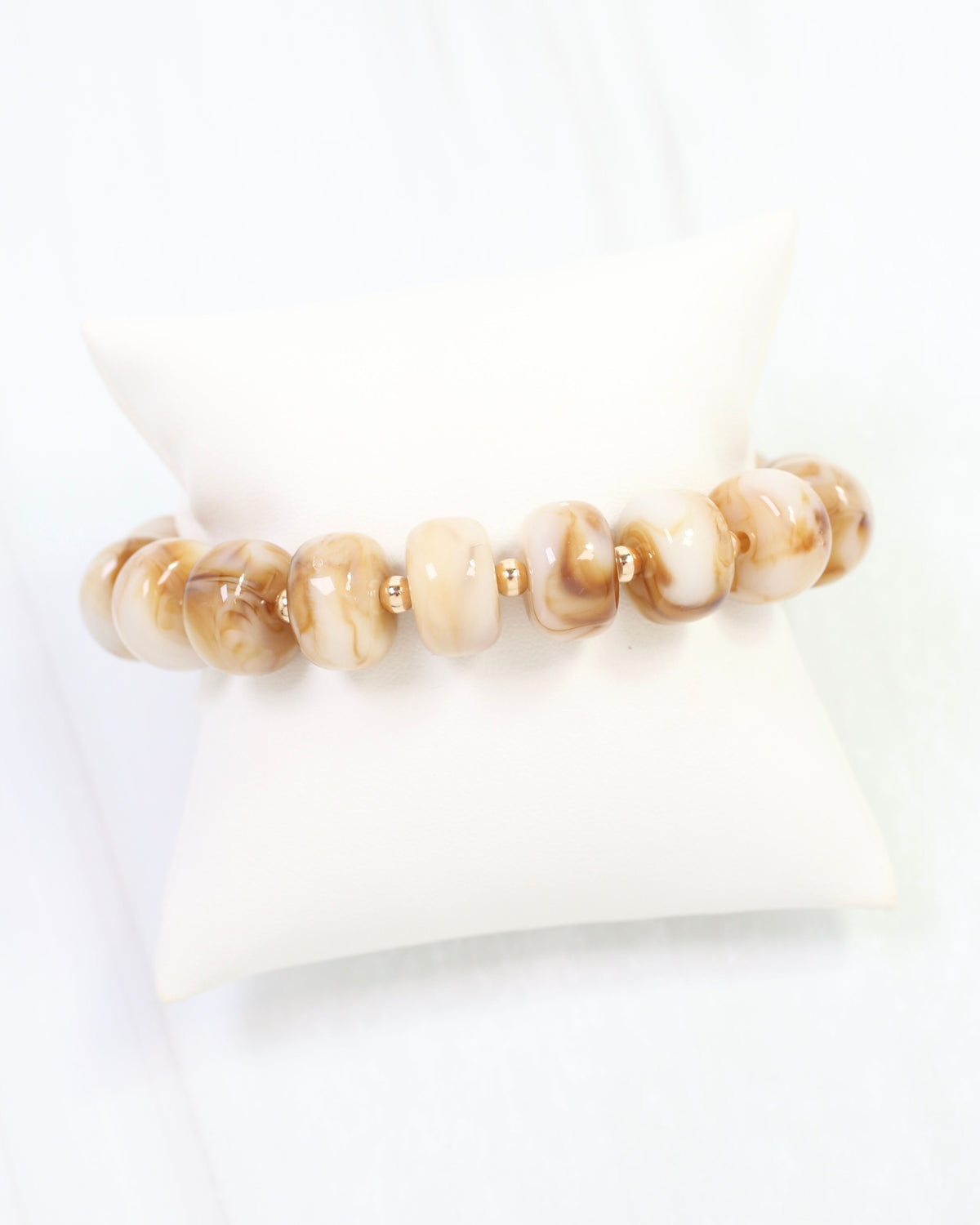 Tanner Beaded Bracelet Brown