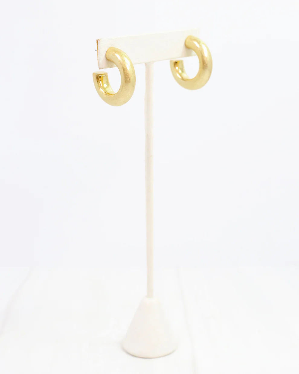Bruno Hoop Worn Gold
