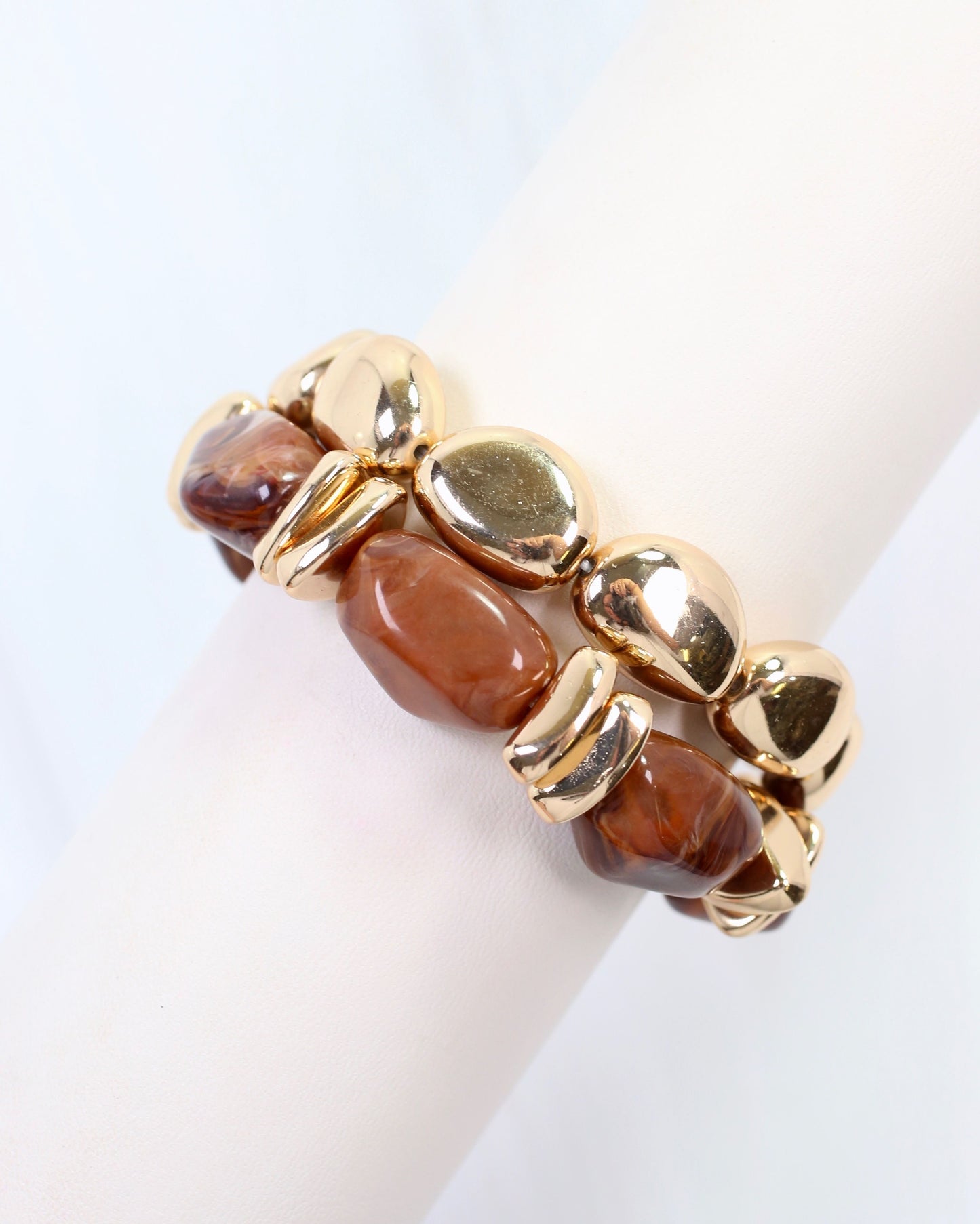Arcadia Stone Bracelet Brown