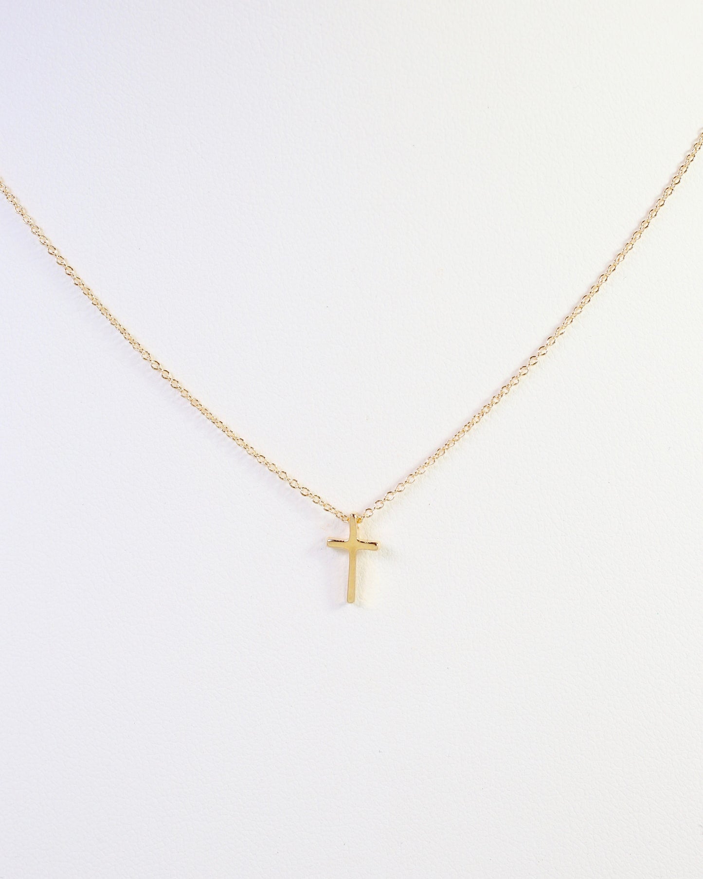 Babylon Cross Necklace WR Gold