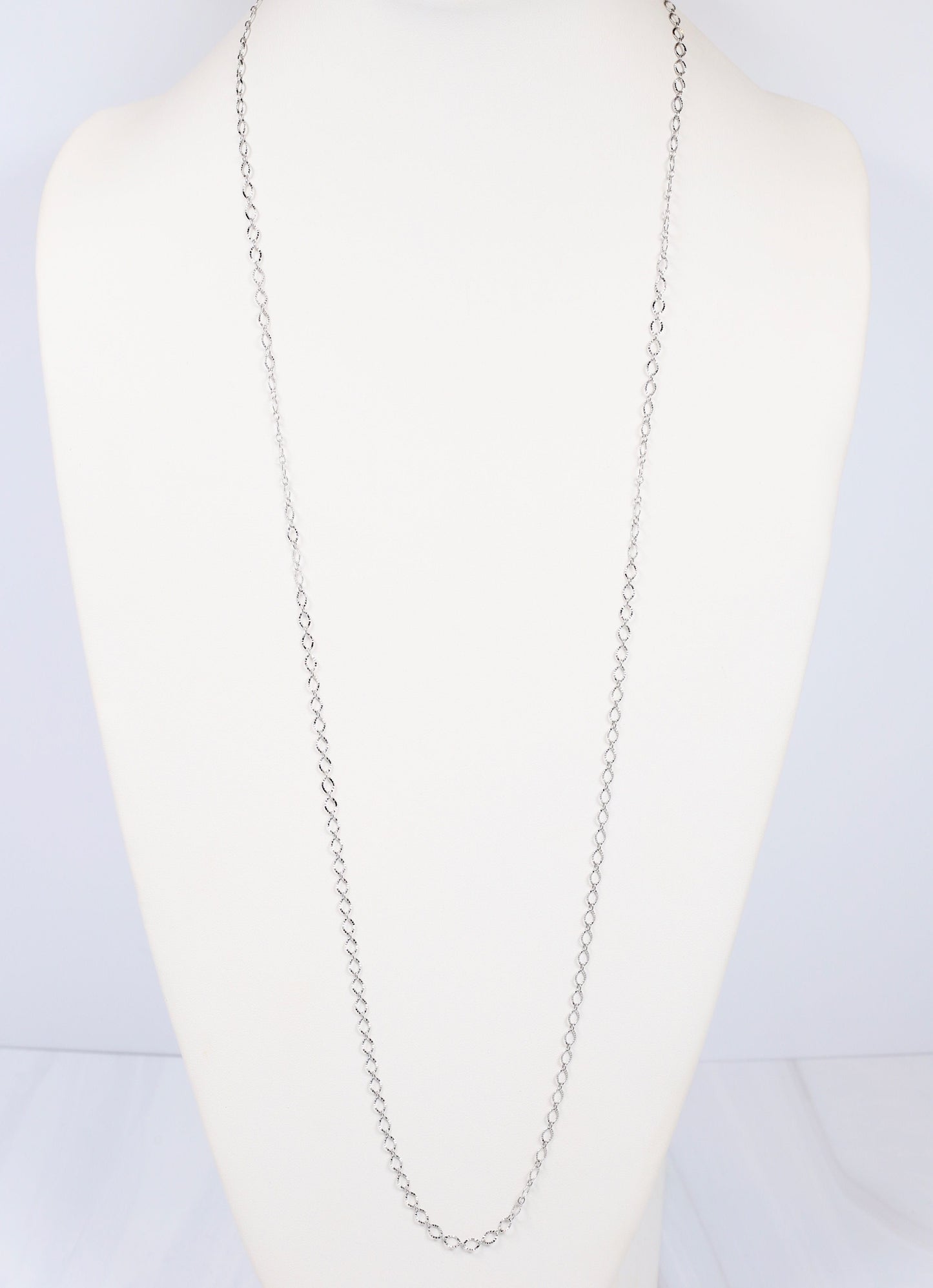 Latigo Link Necklace SILVER - Caroline Hill