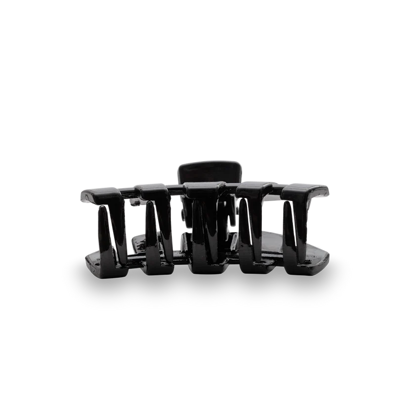 Teleties Tiny Jet Black Hair Clip Caroline Hill