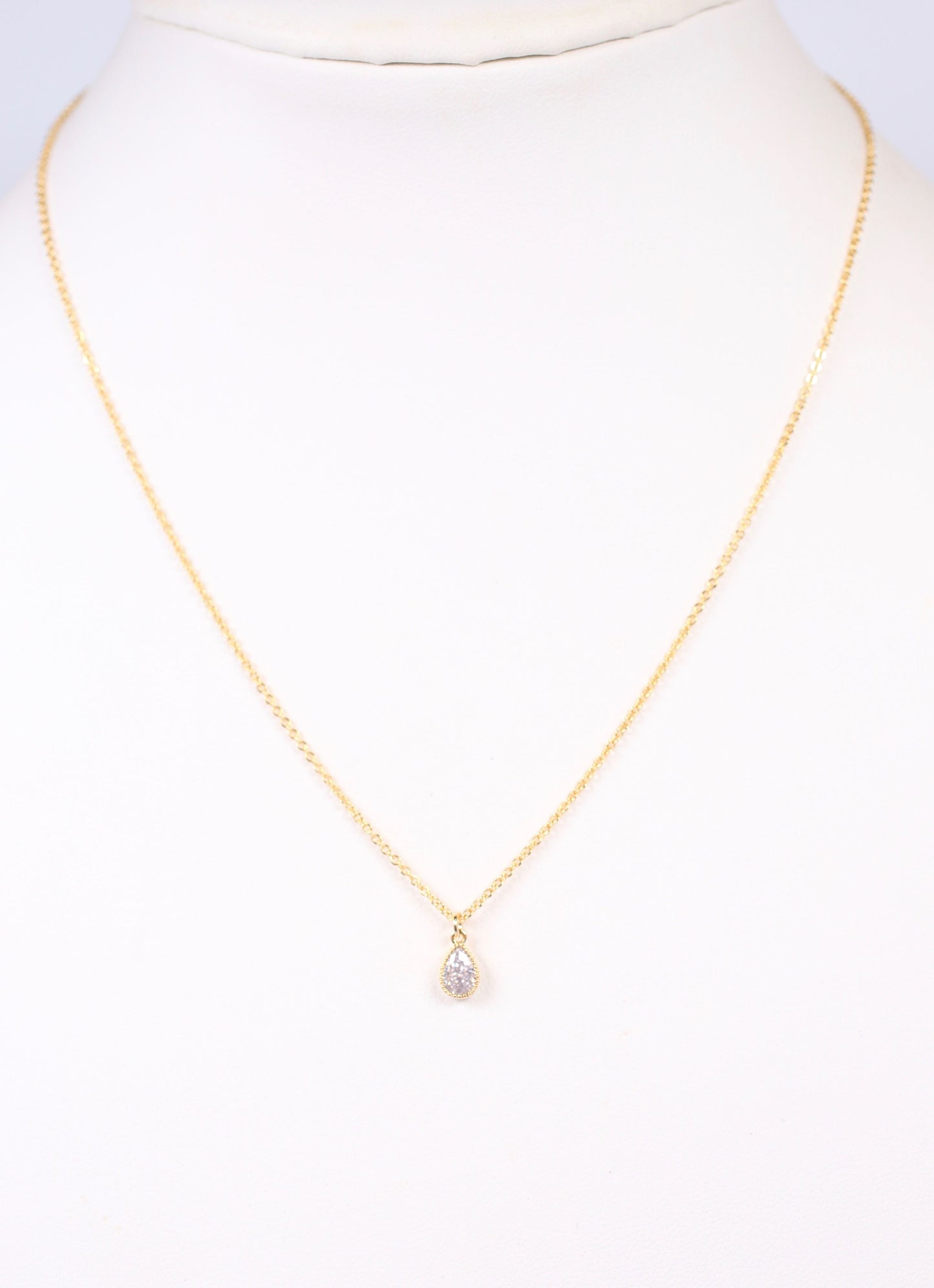 Strassman CZ Necklace GOLD