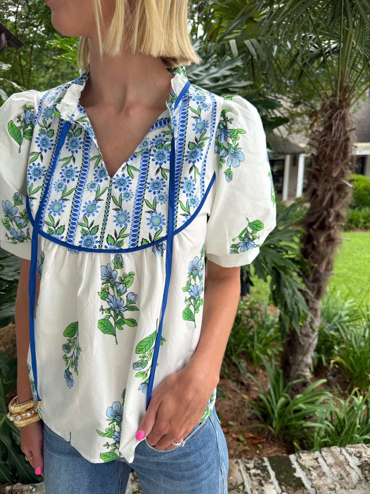 Tilden Printed Top