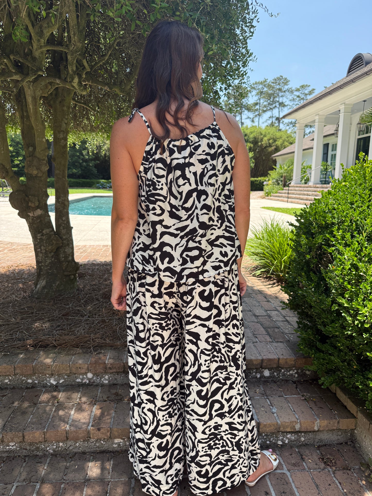 Bold On The Beach Pant Set