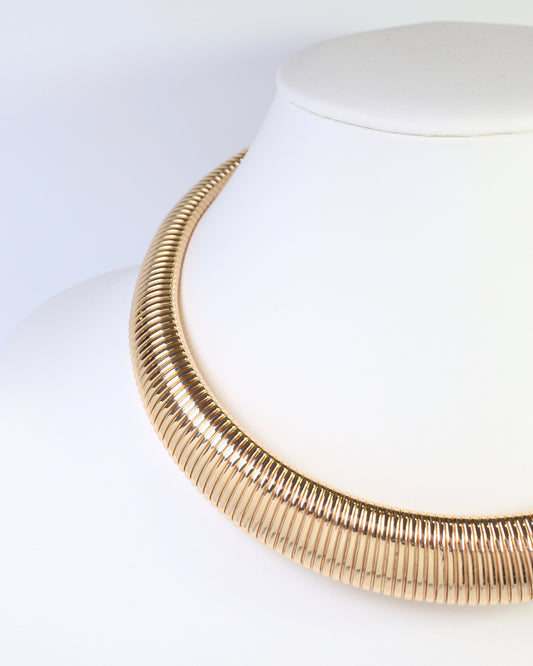 Middletown Structured Chain Necklace Gold
