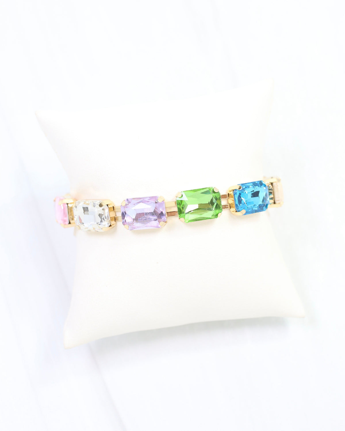 Brinson Crystal Bracelet Lavender Multi