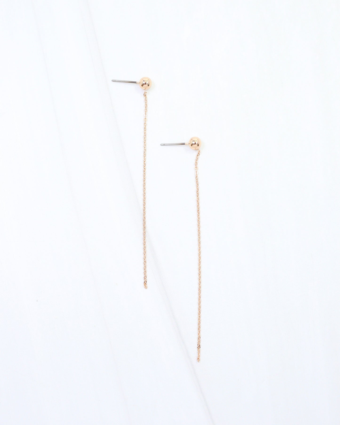Marisol Dangle Chain Earring Gold