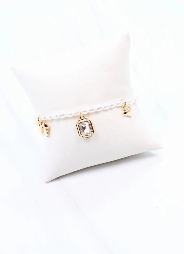 Charley Charm Bracelet PEARL