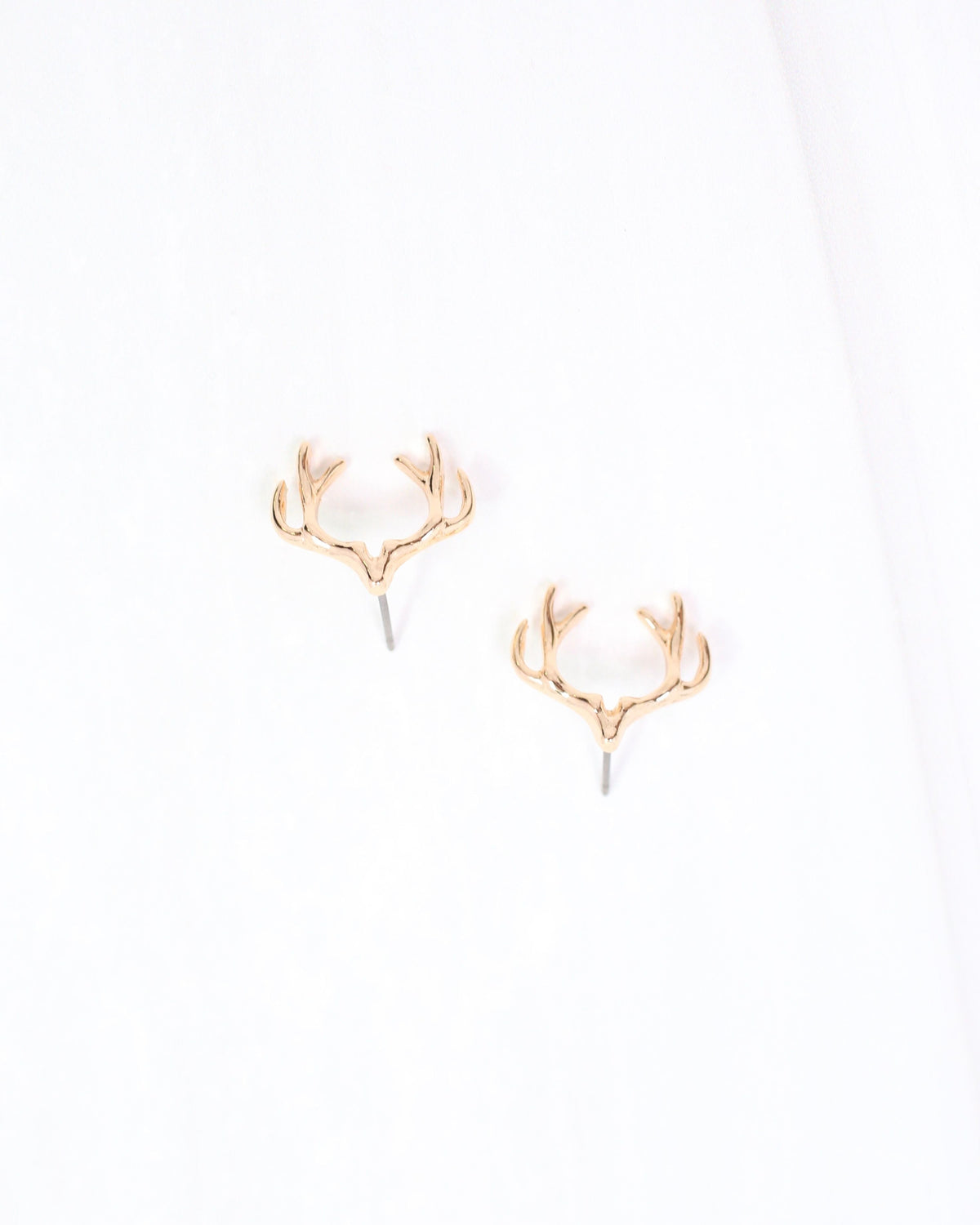 Deerfield Antler Stud Earring Gold