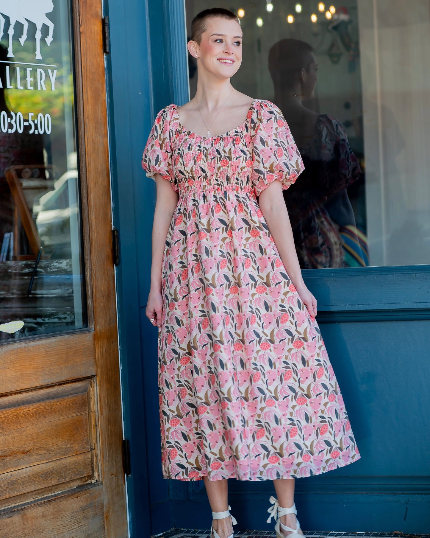 Groton Peony Glow Maxi Dress