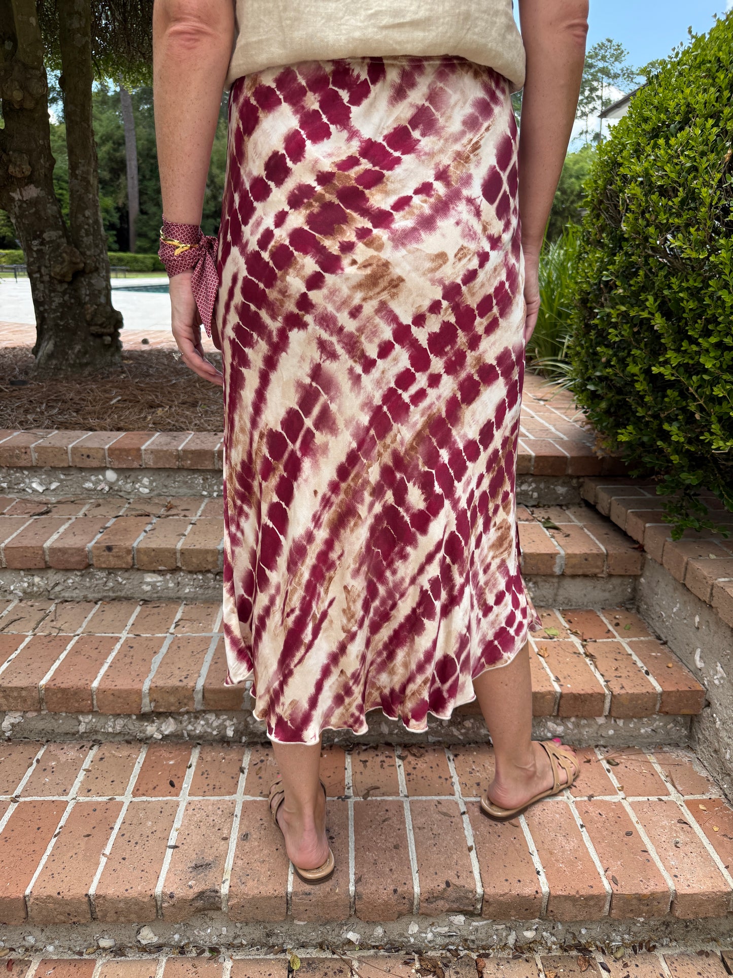 Buchanan Tie Dye Maxi Skirt