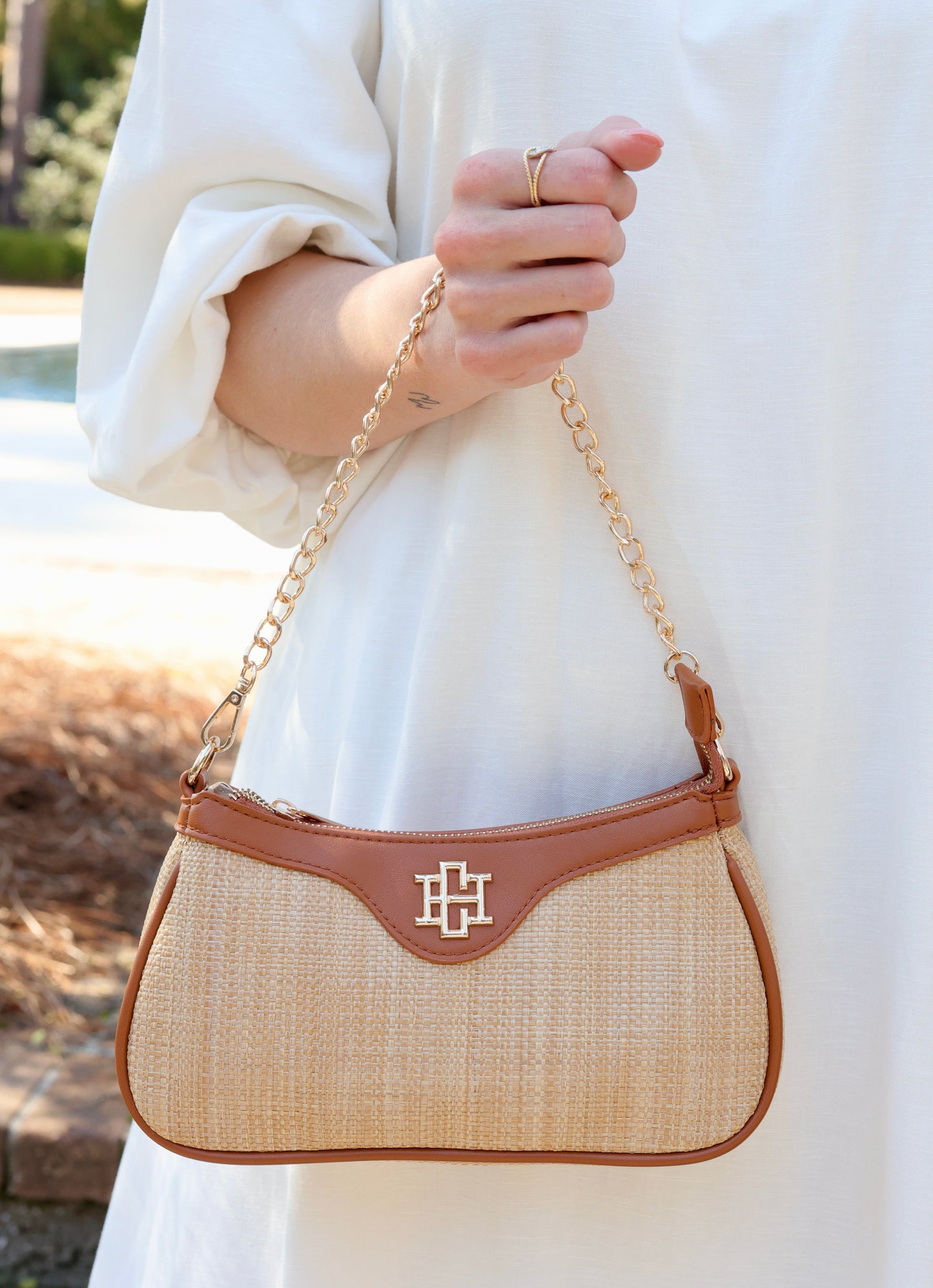 Gianna Crossbody Natural Camel