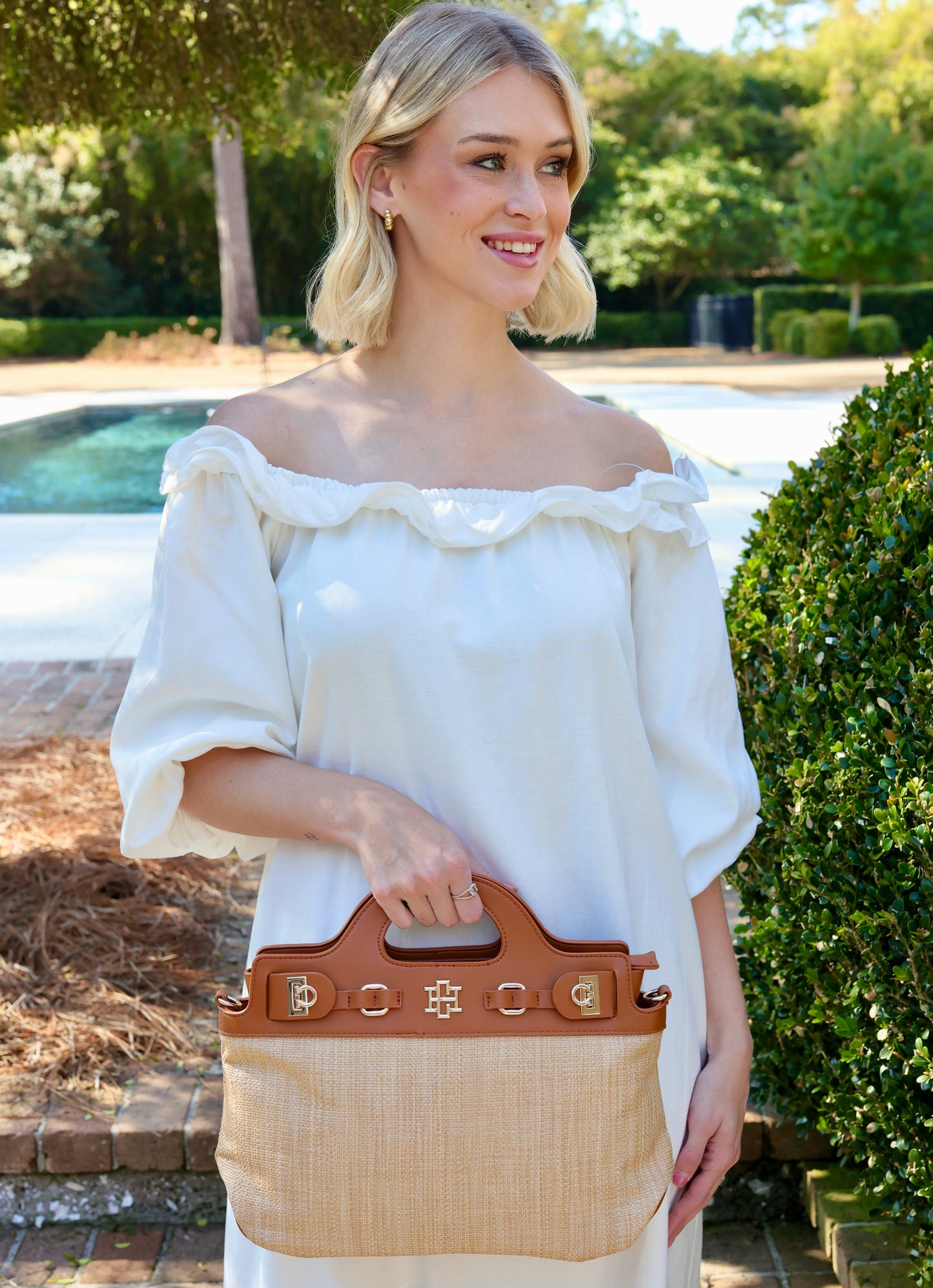 Savannah Handbag Natural Camel