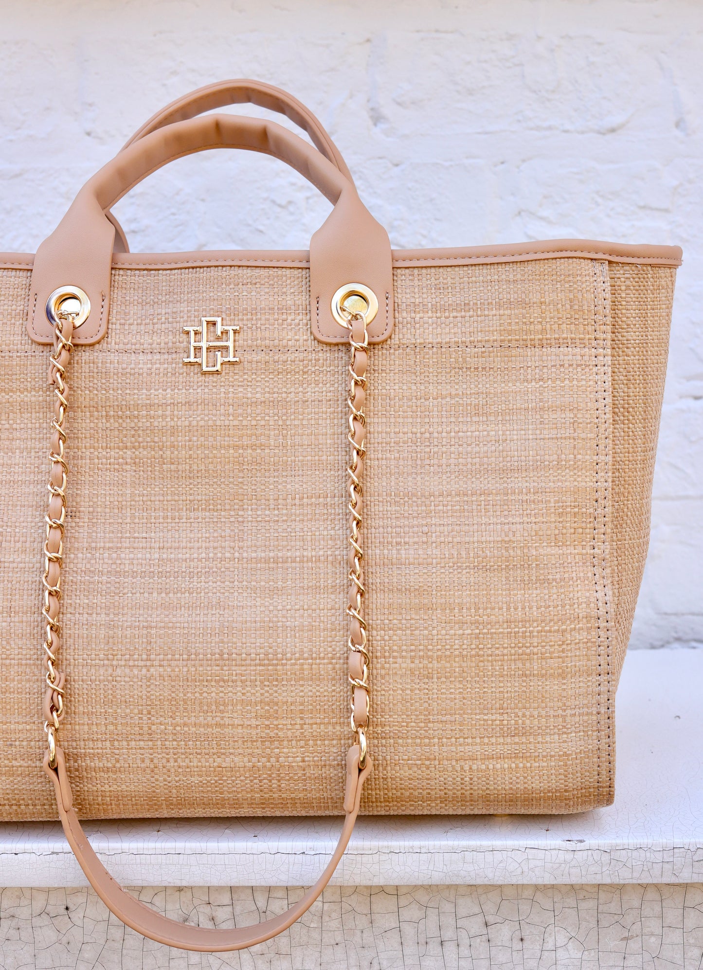 Melissa Tote Bag Natural Tan