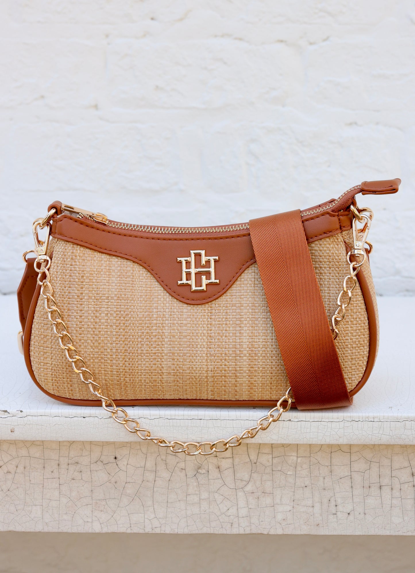 Gianna Crossbody Natural Camel