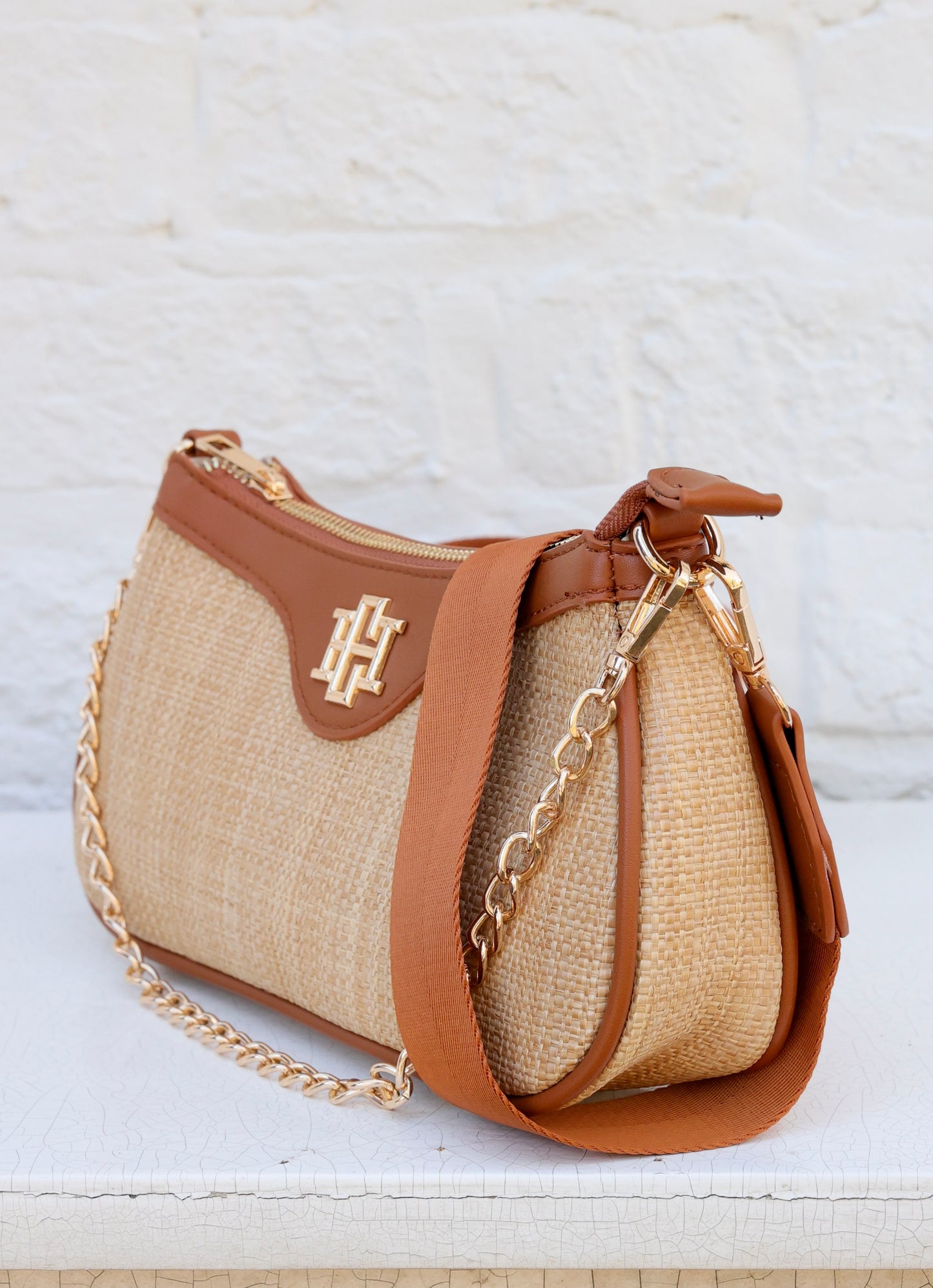 Gianna Crossbody Natural Camel