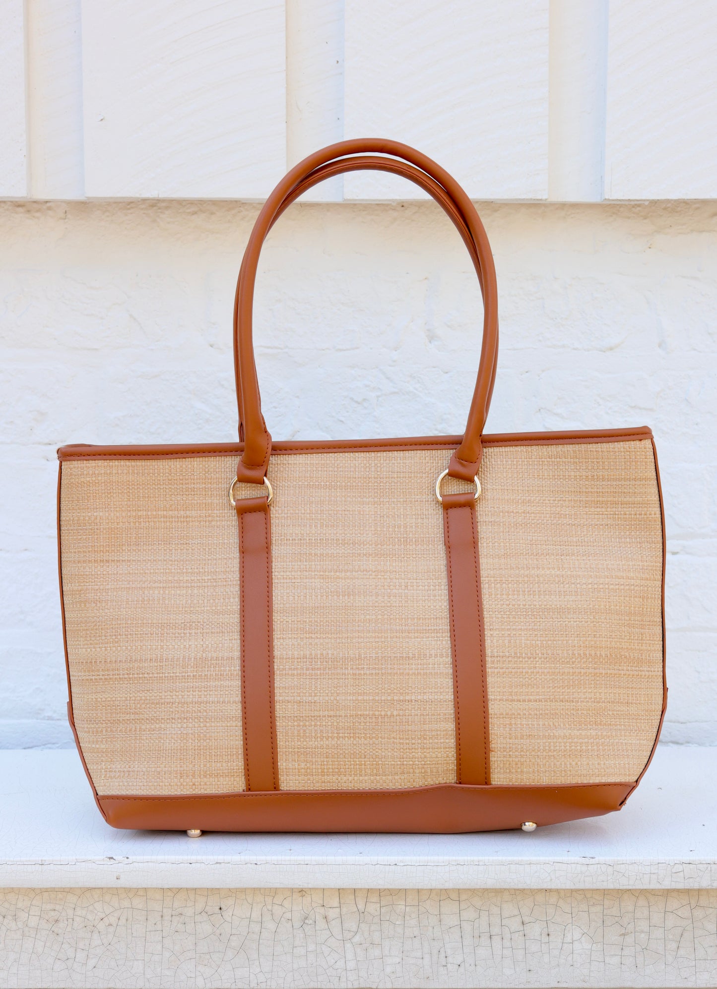 Greyson Tote Natural Camel