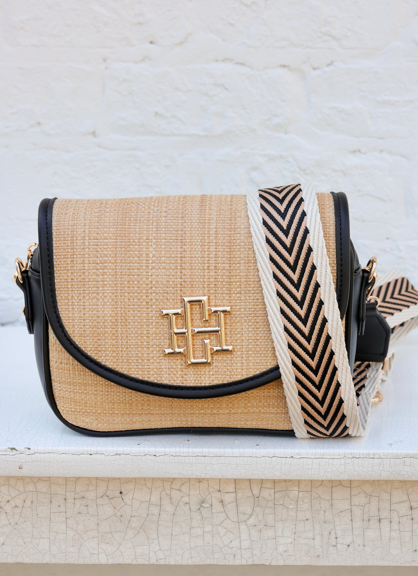 Lilliana Crossbody Natural Black